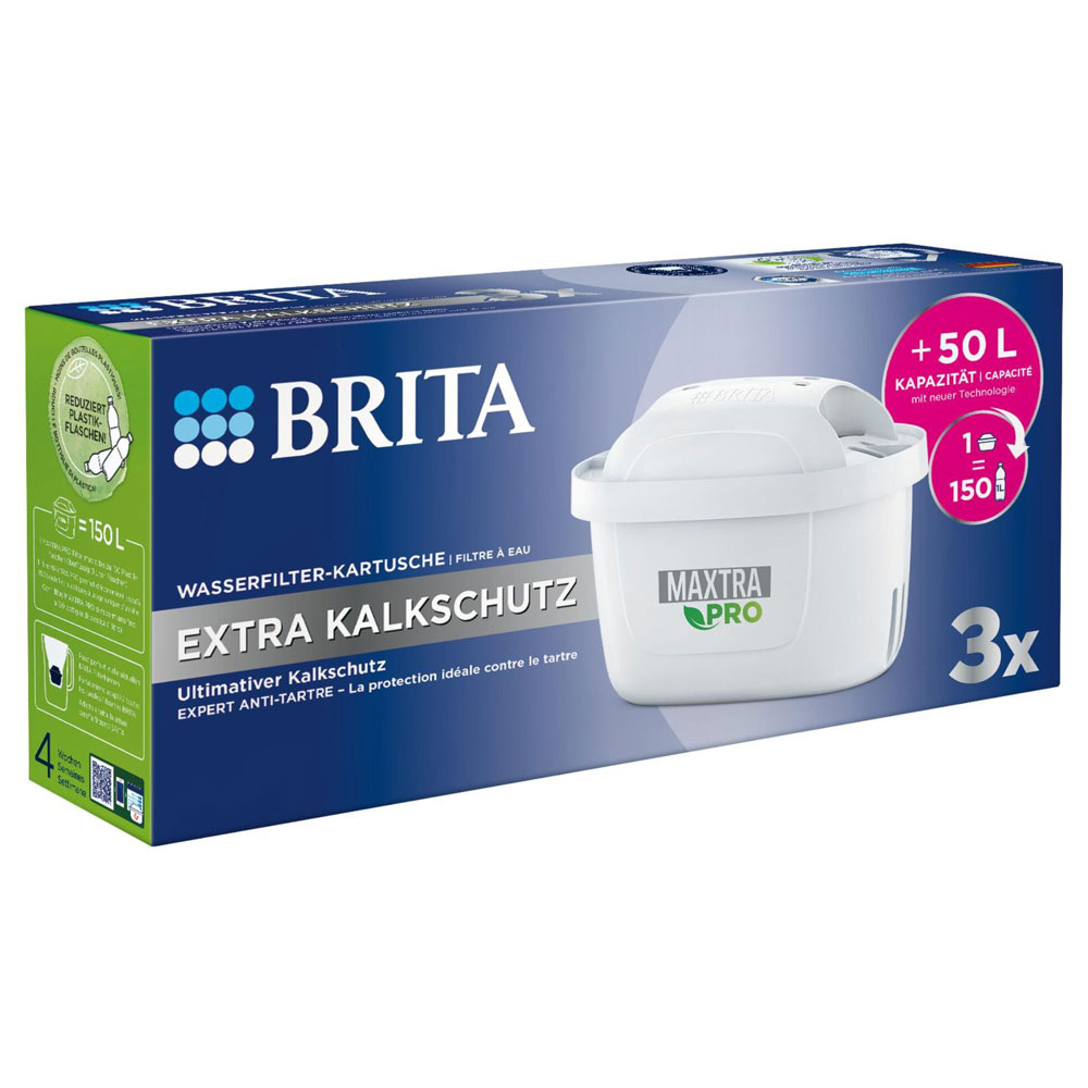 Brita Wasserfilter-Kartusche Maxtra Pro Extra Kalkschutz 3er Pack