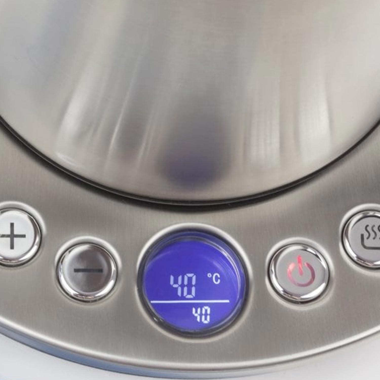 Caso WK2100 compact Wasserkocher silber