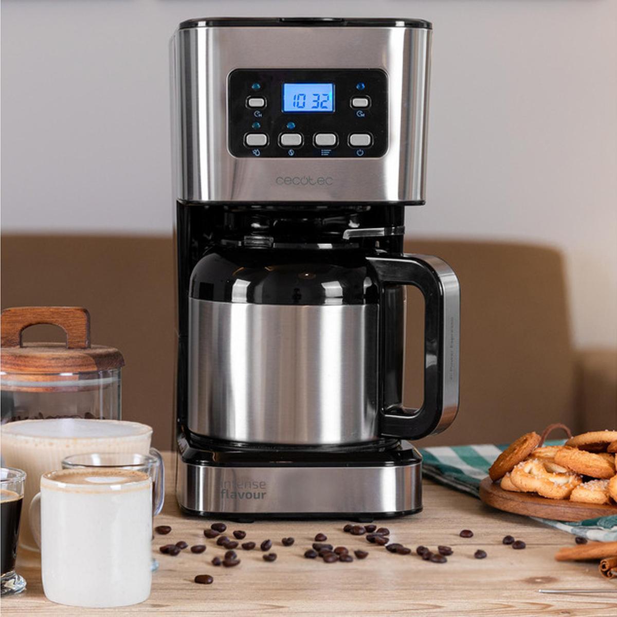 Cecotec Coffee 66 Drop & Thermo Time Filterkaffeemaschine 1,2l