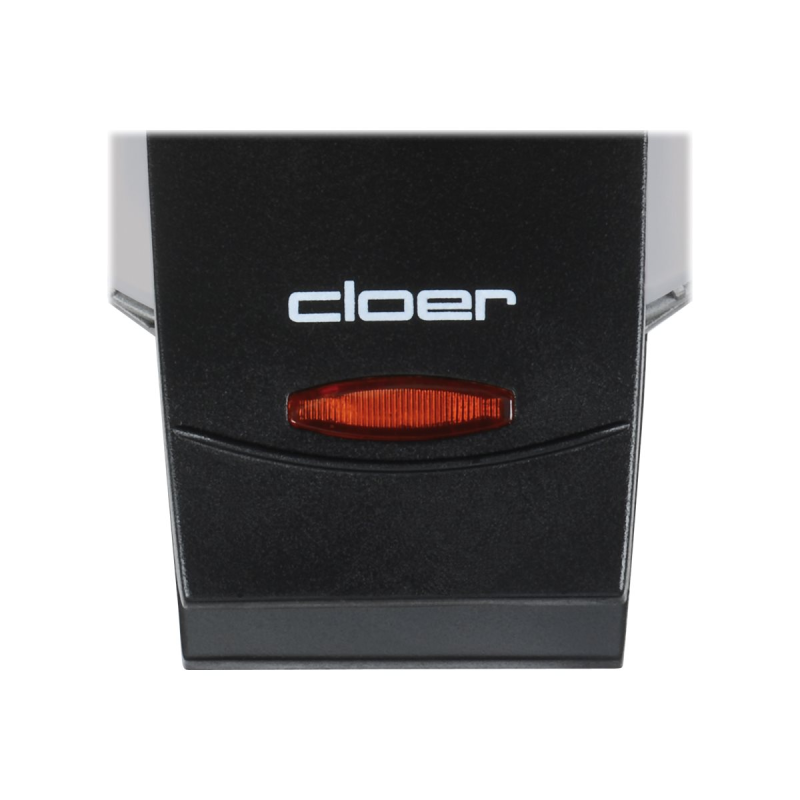 Cloer 1629 Waffeleisen für klassische Herzwaffeln metall