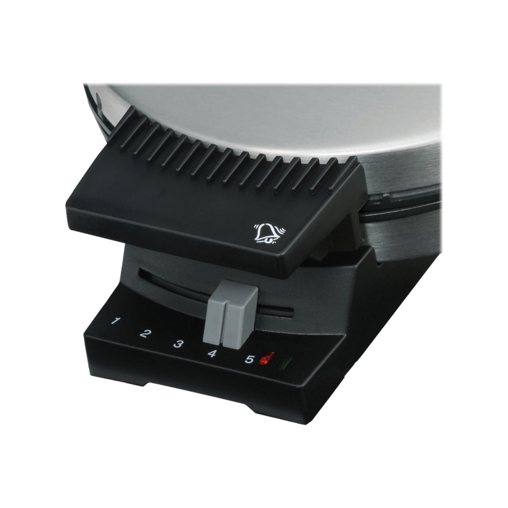 Cloer 189 Waffeleisen für eine Herzwaffel edelstahl