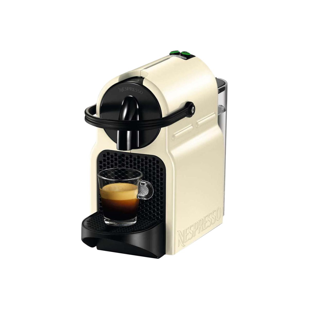 DeLonghi Nespresso Inissia EN 80.CW Kaffeekapselmaschine vanilla cream