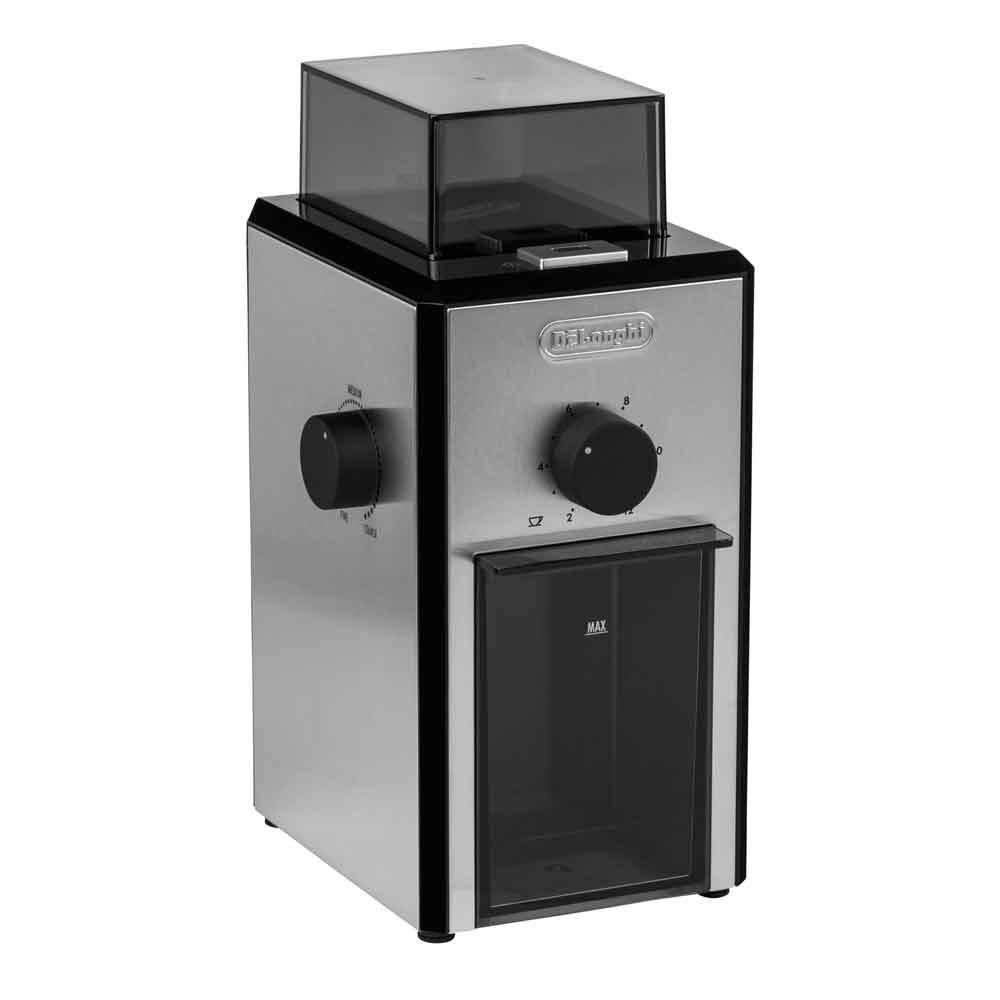 DeLonghi KG89 Professionelle Kaffeemühle silber