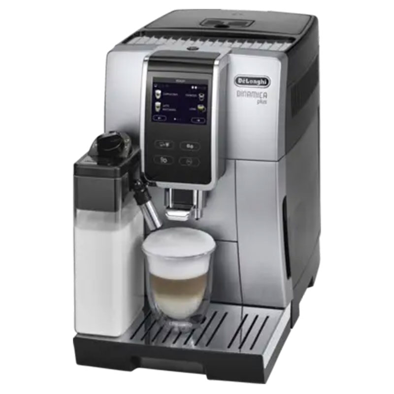 DeLonghi ECAM 370.70.SB Dinamica Plus Kaffeevollautomat silber/schwarz