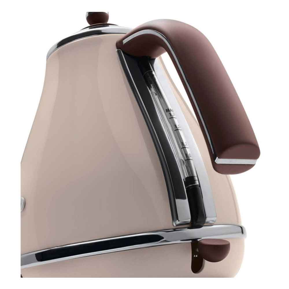 DeLonghi KBOV2001.BG Wasserkocher Icona Vintage beige