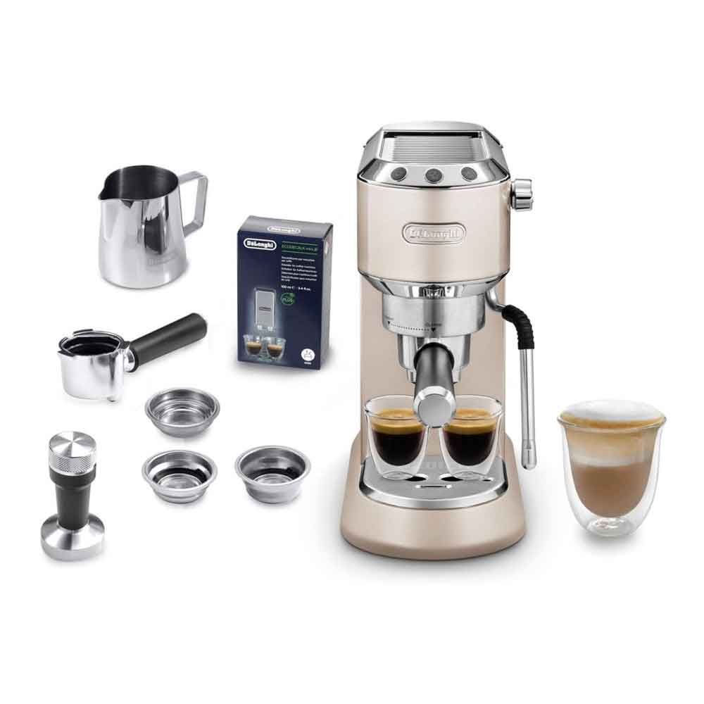 DeLonghi EC885.B.G Brown Grey Espresso Siebträgermaschine