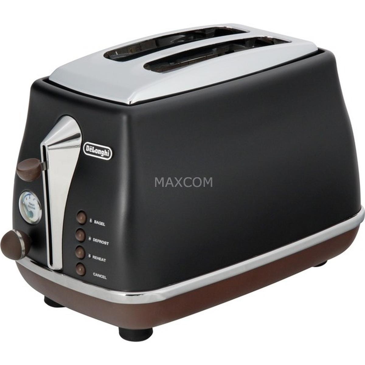 DeLonghi CTOV 2103.BK Icona Vintage Toaster