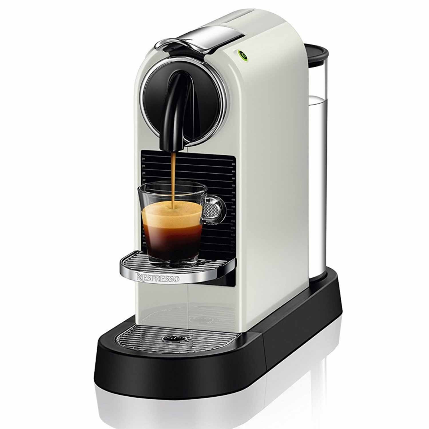 DeLonghi Nespresso EN167.W Citiz Kaffeekapselmaschine creme/weiß (2.Wahl)
