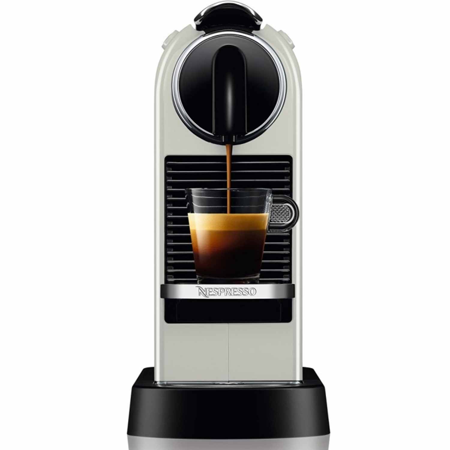 DeLonghi Nespresso EN167.W Citiz Kaffeekapselmaschine creme/weiß (2.Wahl)