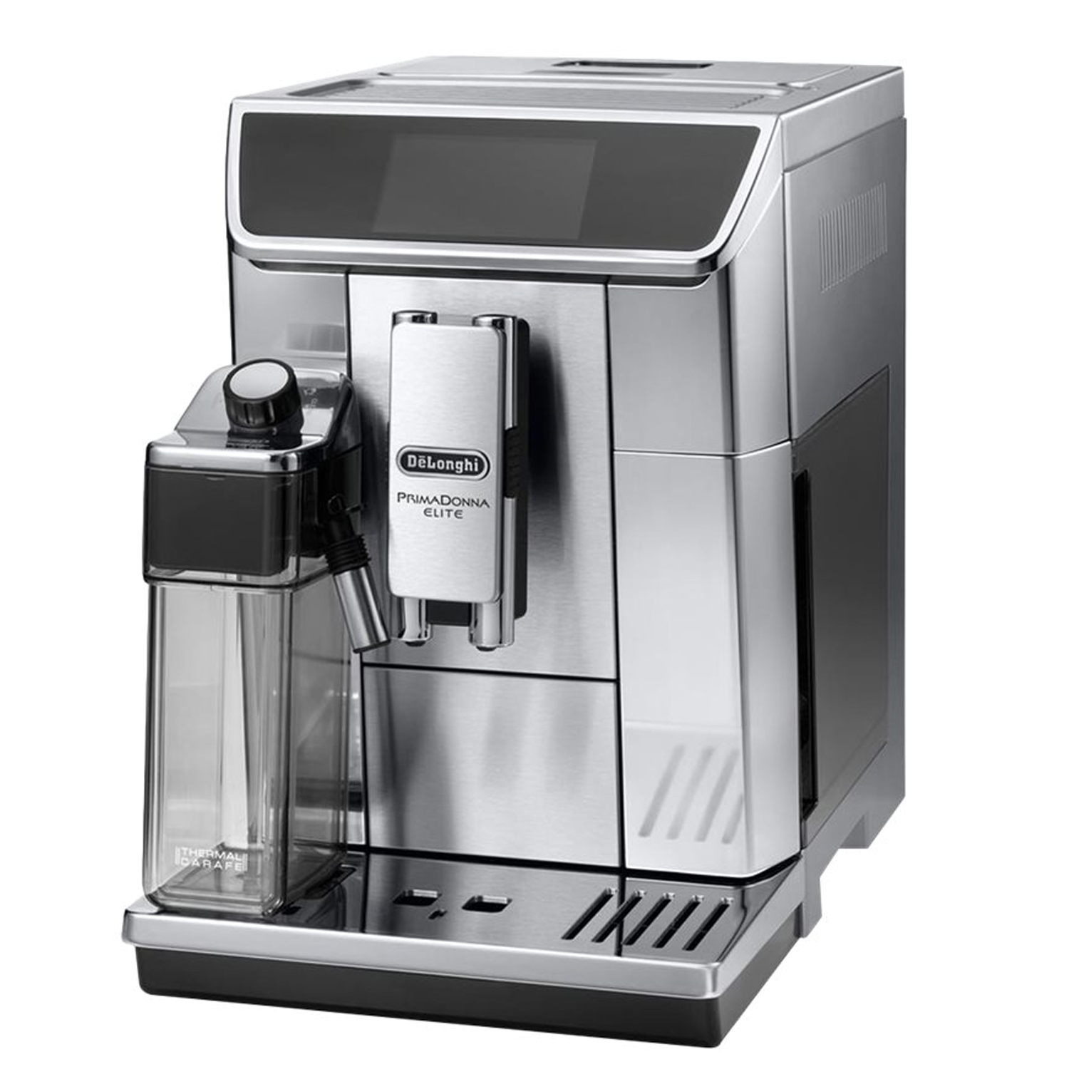 DeLonghi PrimaDonna Elite ECAM 656.75.MS Kaffeevollautomat silber