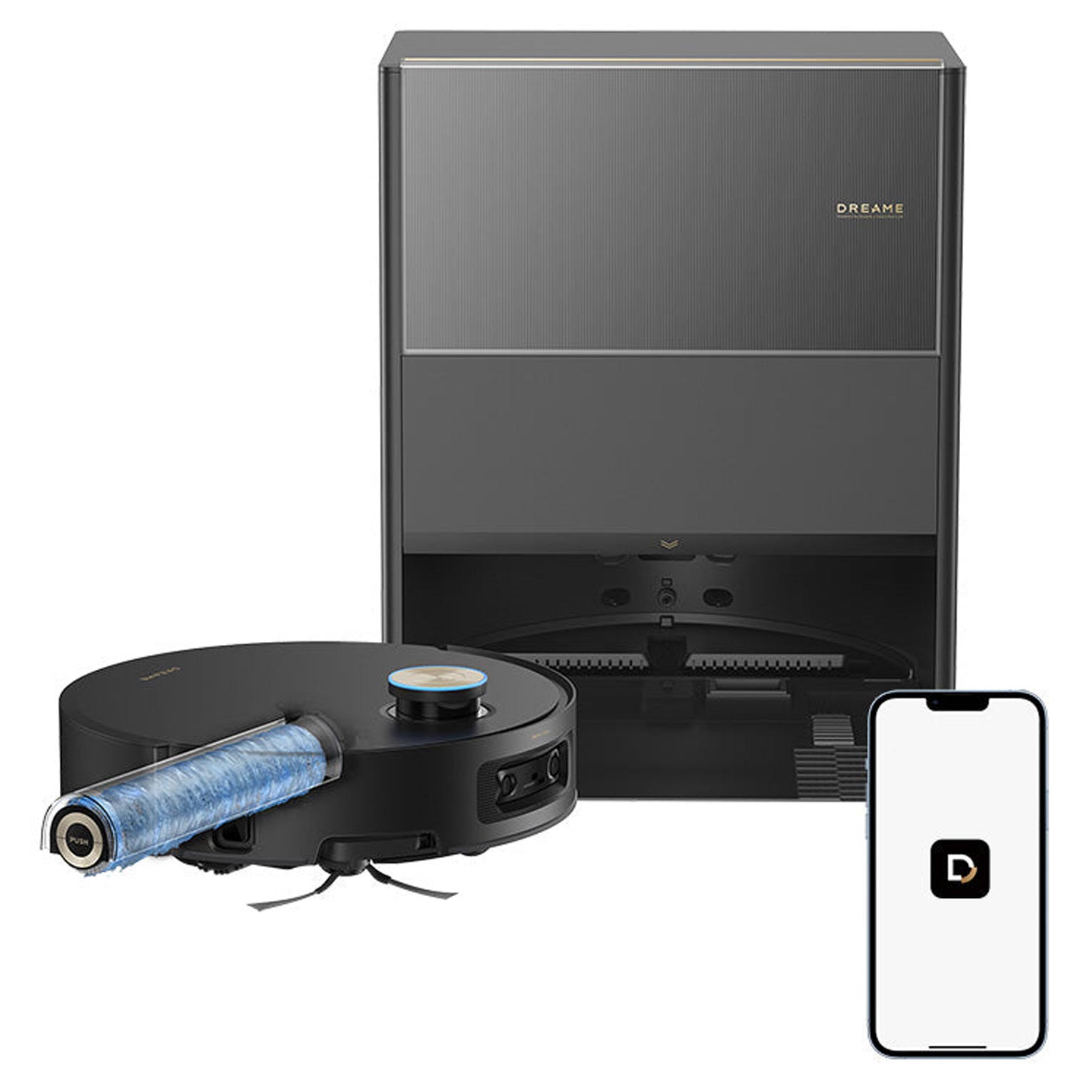 Dreame Aqua10 Roller Saugroboter 30.000 Pa schwarz