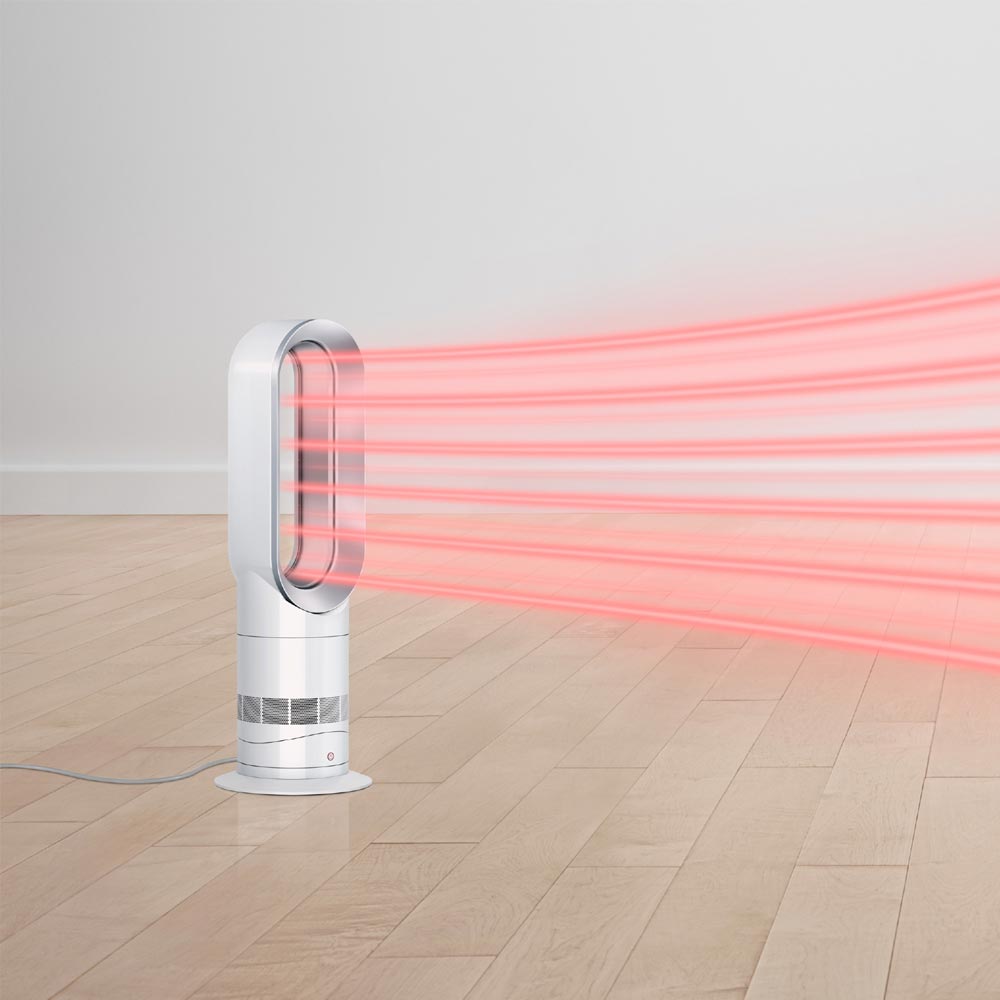 Dyson Heizlüfter AM09 Hot+Cool Ventilator weiß/silber