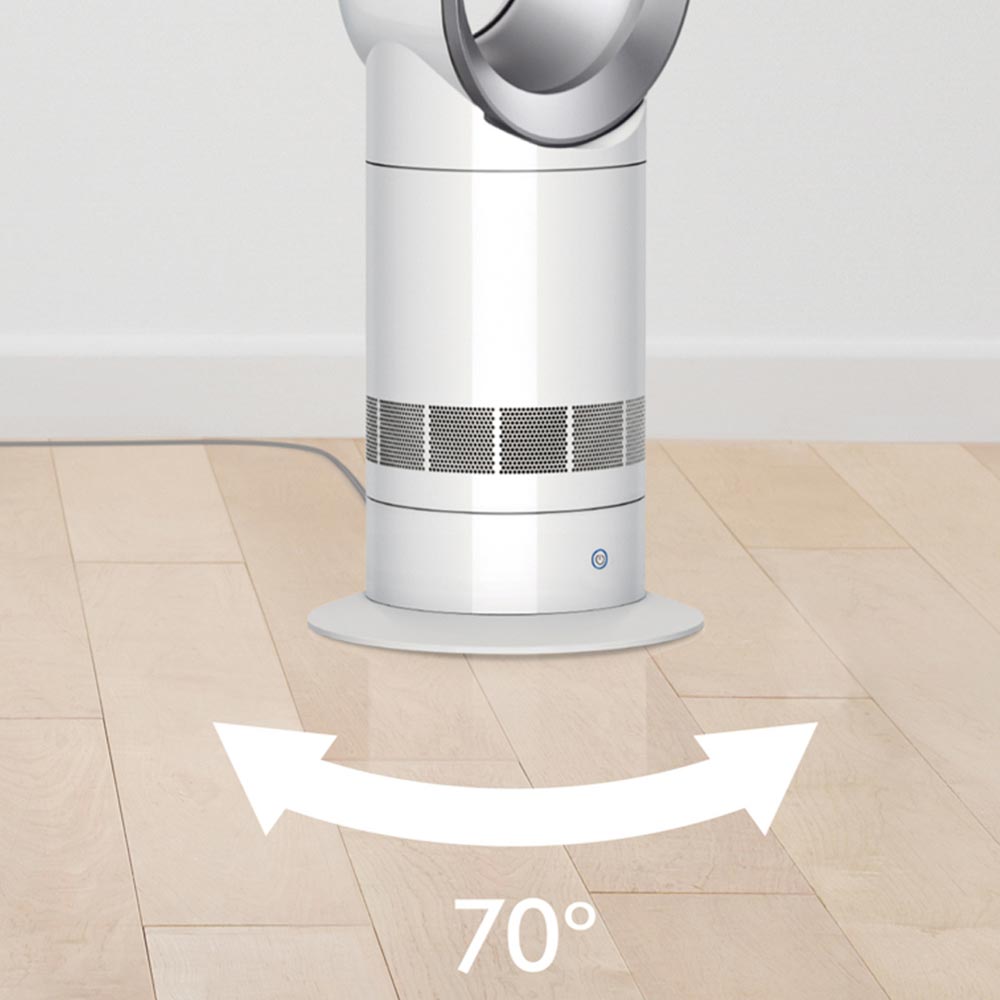 Dyson Heizlüfter AM09 Hot+Cool Ventilator weiß/silber