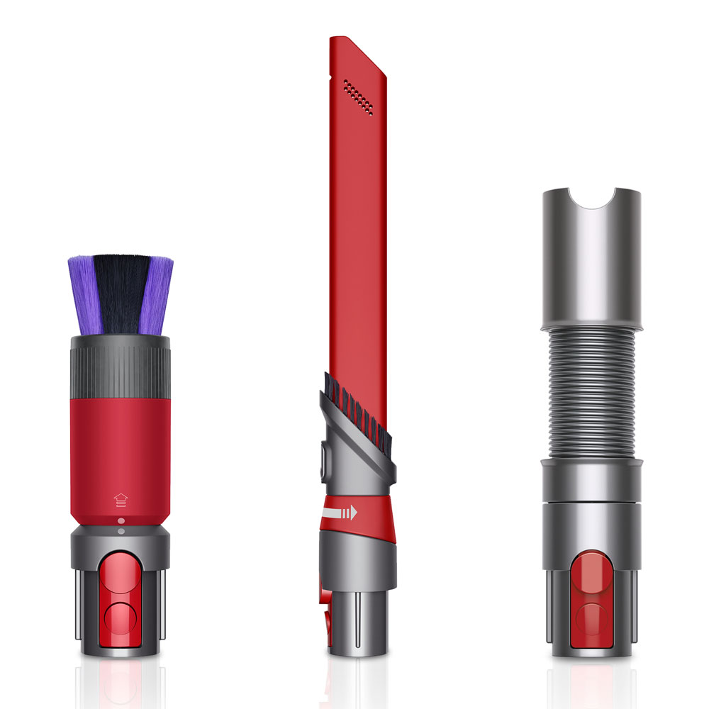 Dyson Spezialreinigungs-Set passend für V7-V15 Outsize 3tlg rot