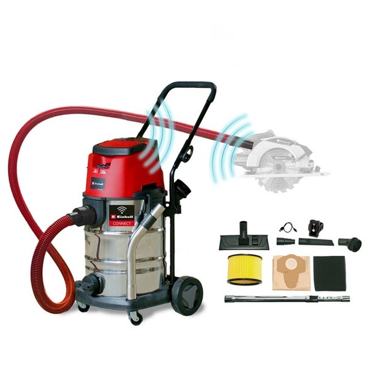 Einhell Professional TP-VC 36/30 S Auto-Solo Power X-Change Akku-Nass-Trockensauger