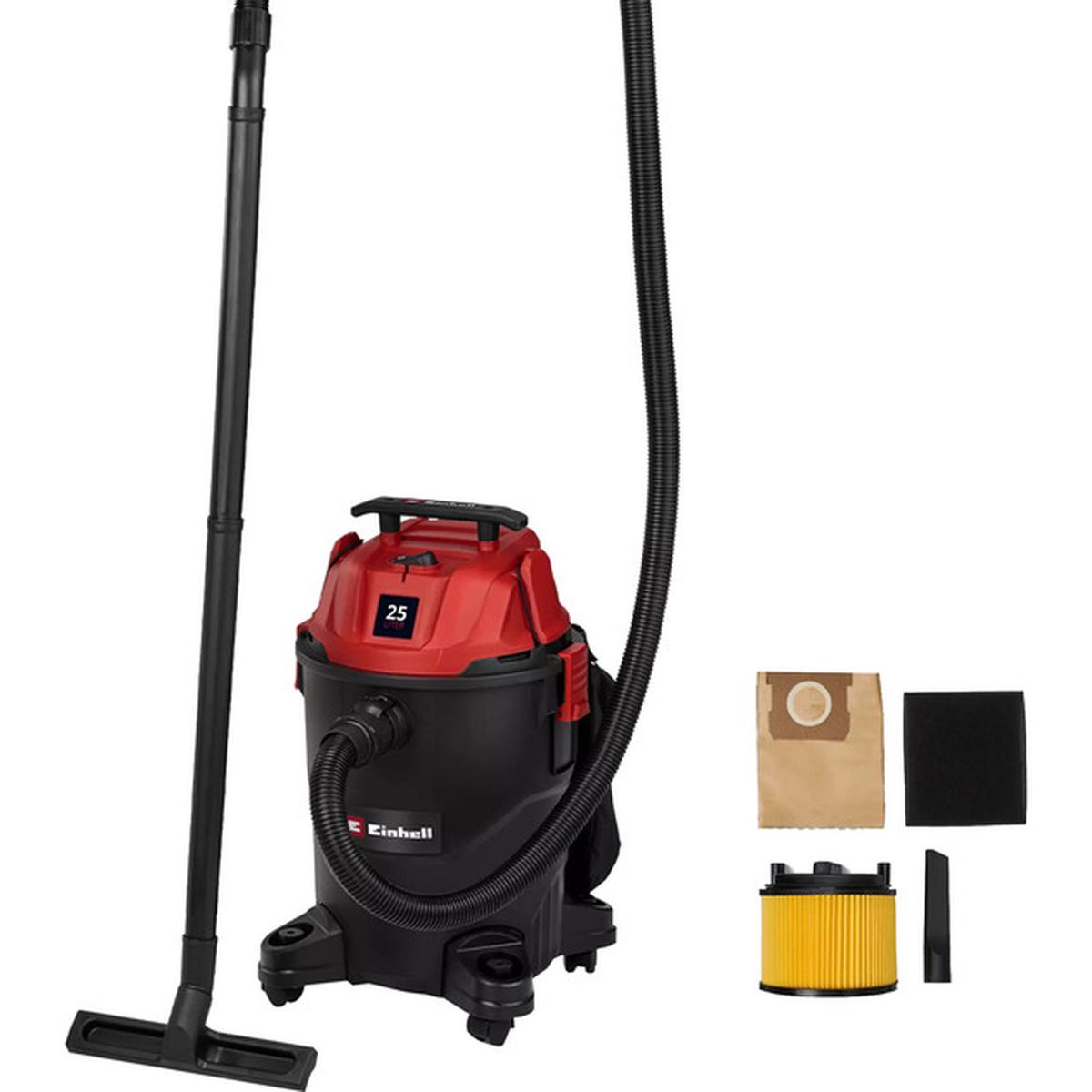 Einhell TC-VC 2555 Nass-/Trockensauger schwarz/rot