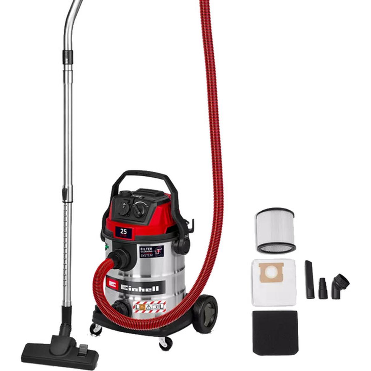 Einhell TE-VC 2580 SACL Nass-/Trockensauger silber/rot
