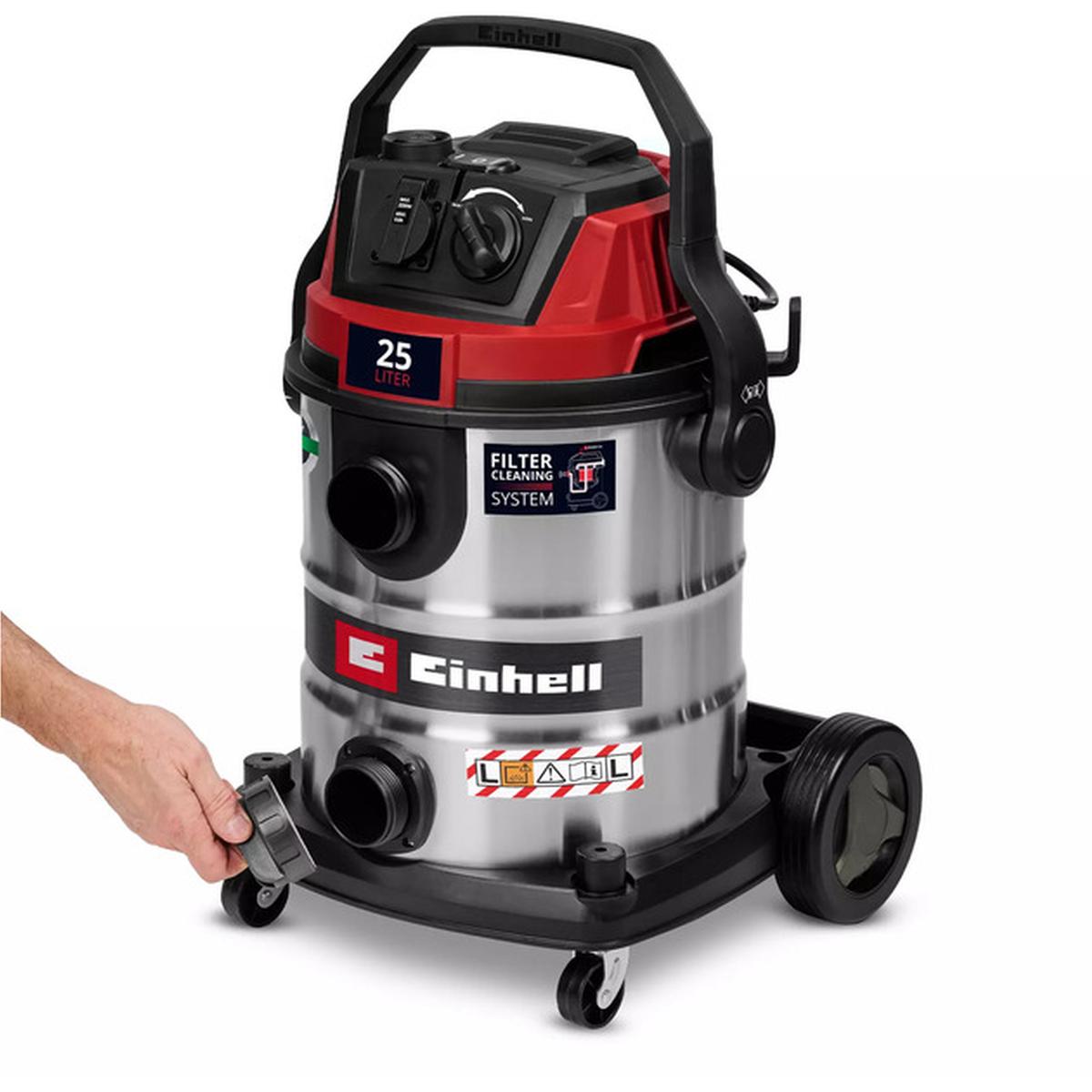 Einhell TE-VC 2580 SACL Nass-/Trockensauger silber/rot