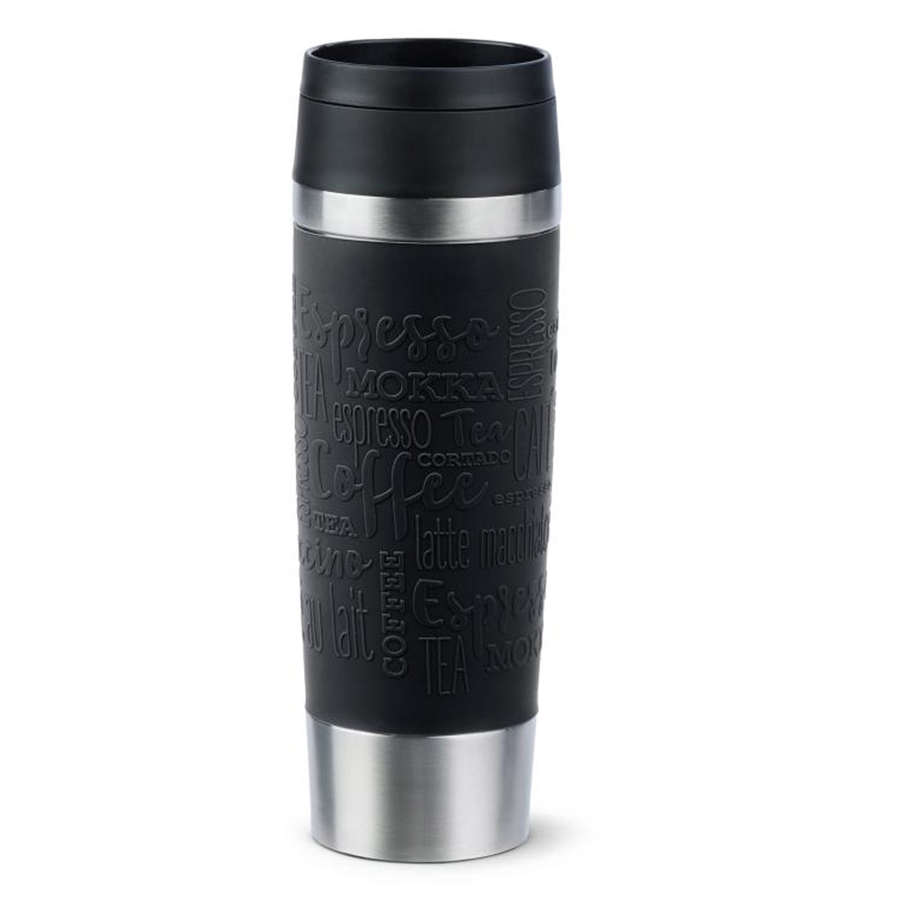 Emsa Travel Mug Classic Isolierbecher 0.5L schwarz