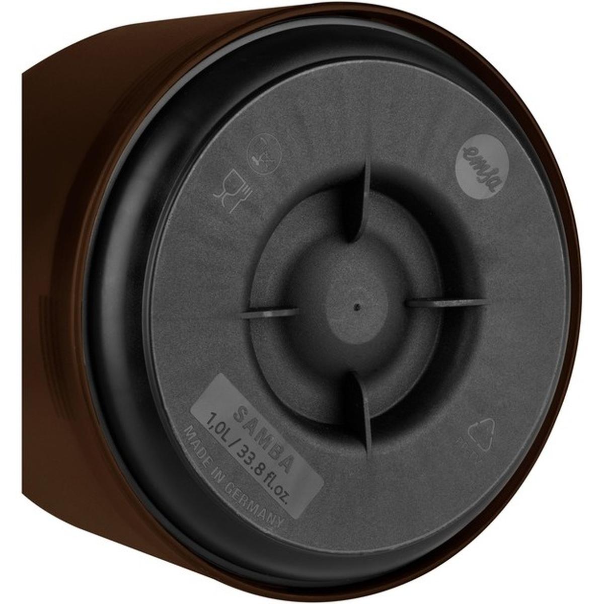Emsa Samba 509820 Isolierkanne 1,0l Transluzent/Taupe
