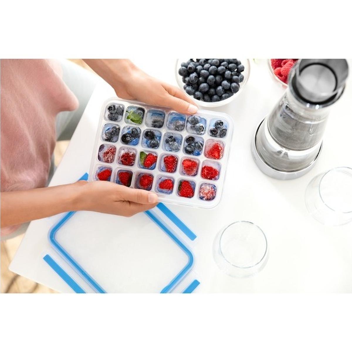 Emsa Clip & Close 508546 Frischhaltedose 3,7l transparent/blau