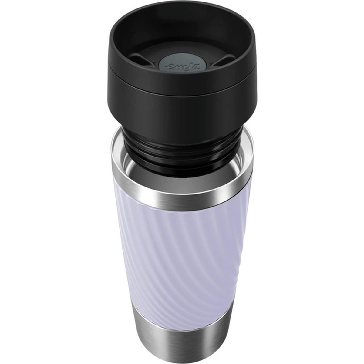 Emsa Travel Mug Classic Twist N2025600 Isolierbecher 0,36l lavendel