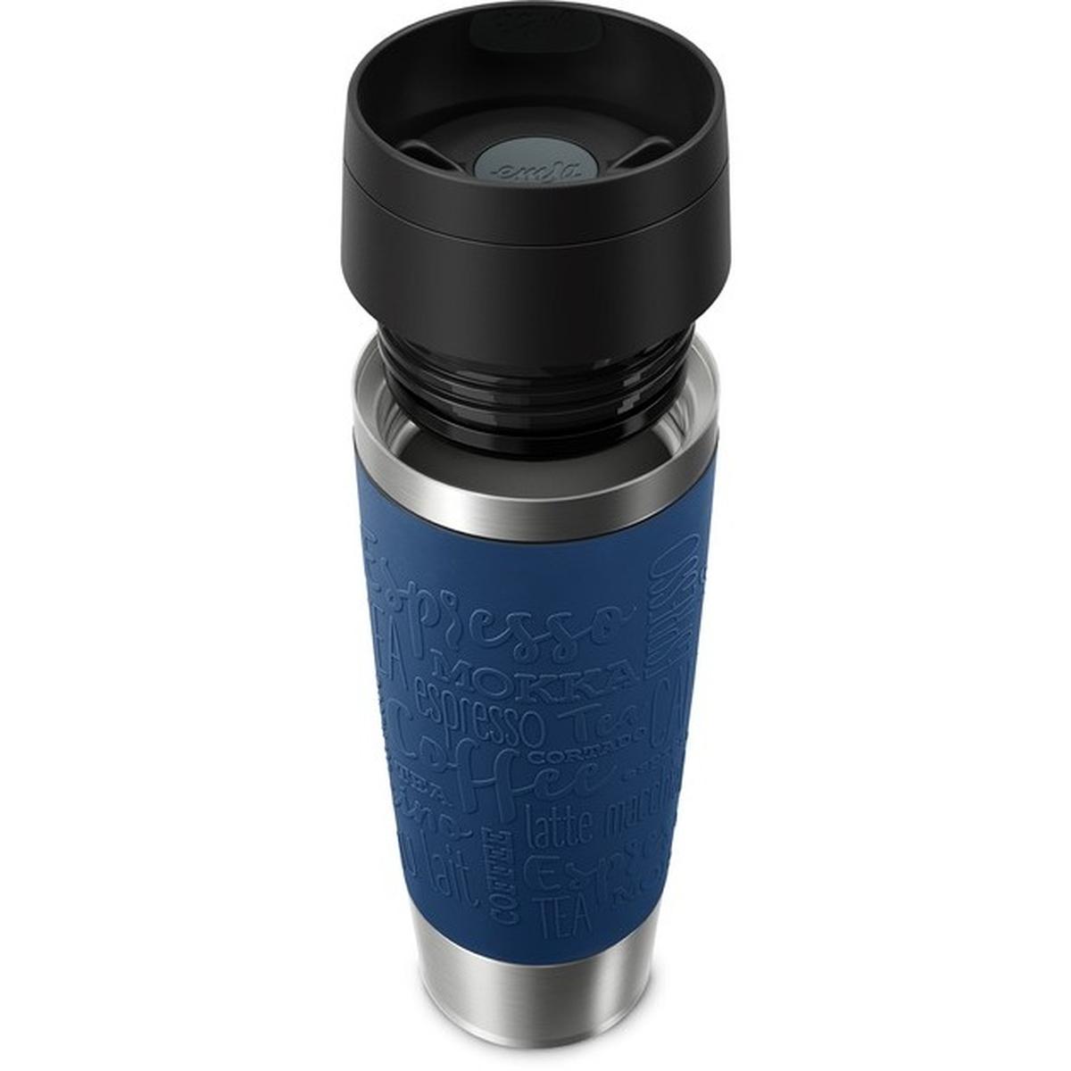 Emsa Travel Mug Classic Isolierbecher 0,5l dunkelblau