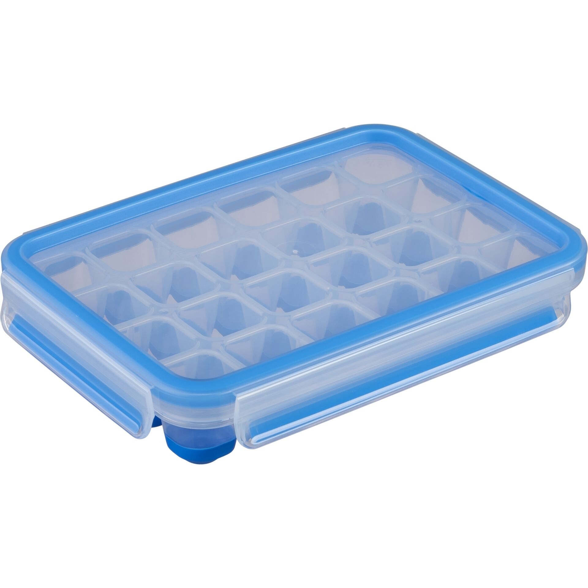 Emsa Clip & Close 514549 Eiswürfelform 22,6x16,5x4,9cm blau