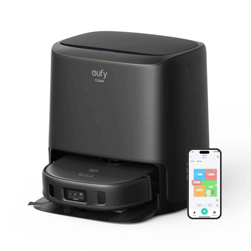 eufy Clean X9 Pro Staubsaugerroboter mit Wischmopp und Reinigungsstation