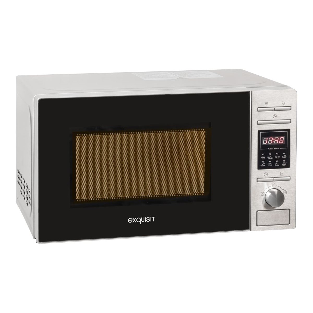 Exquisit MW 820 DI Mikrowelle 700W 20l silber