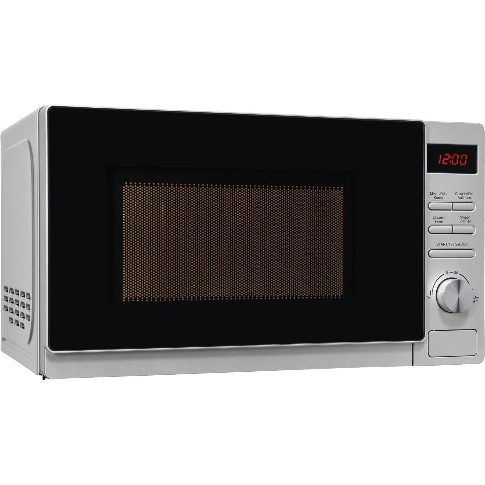 Exquisit MW 2070-3 GDI Mikrowelle mit Grill 20l silber