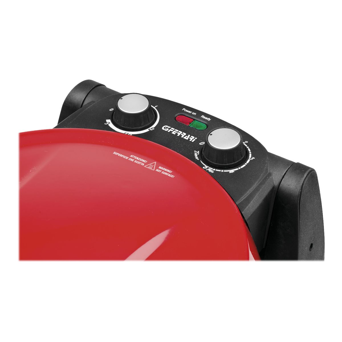 G3 Ferrari G10032 Pizzeria Snack Napoletana Pizzaofen rot/schwarz