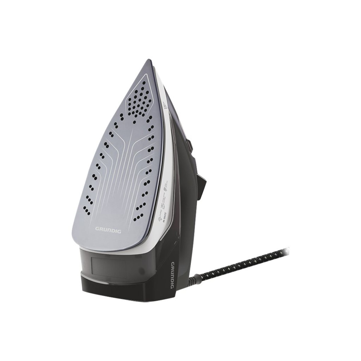 Grundig SI 4850 Dampfbügeleisen grau/weiß/violett