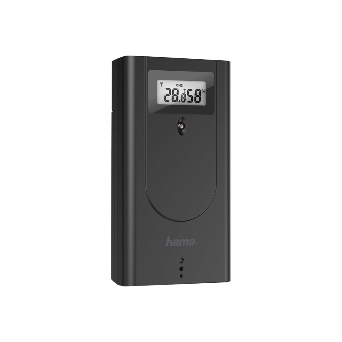 Hama Wetterstation Black Line schwarz