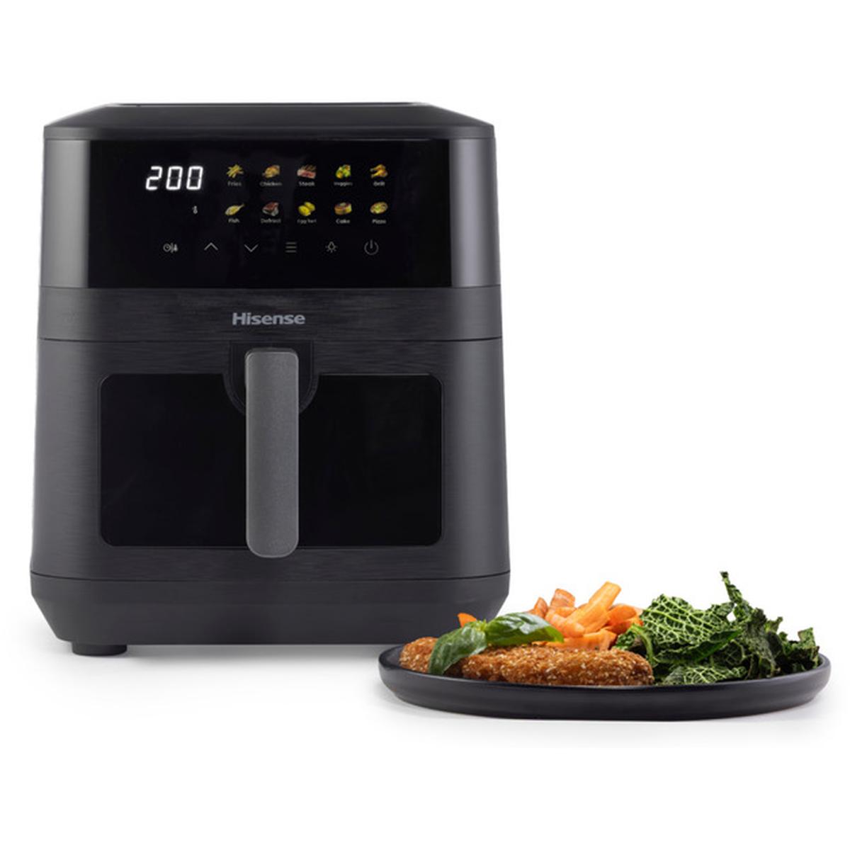 Hisense HAF2100DCD Heißluftfritteuse 7,7l schwarz