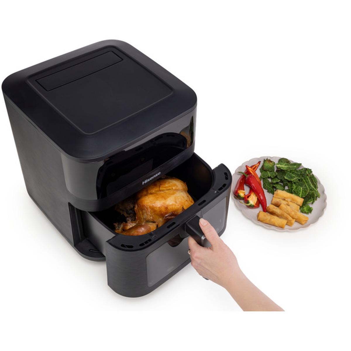 Hisense HAF2100DCD Heißluftfritteuse 7,7l schwarz