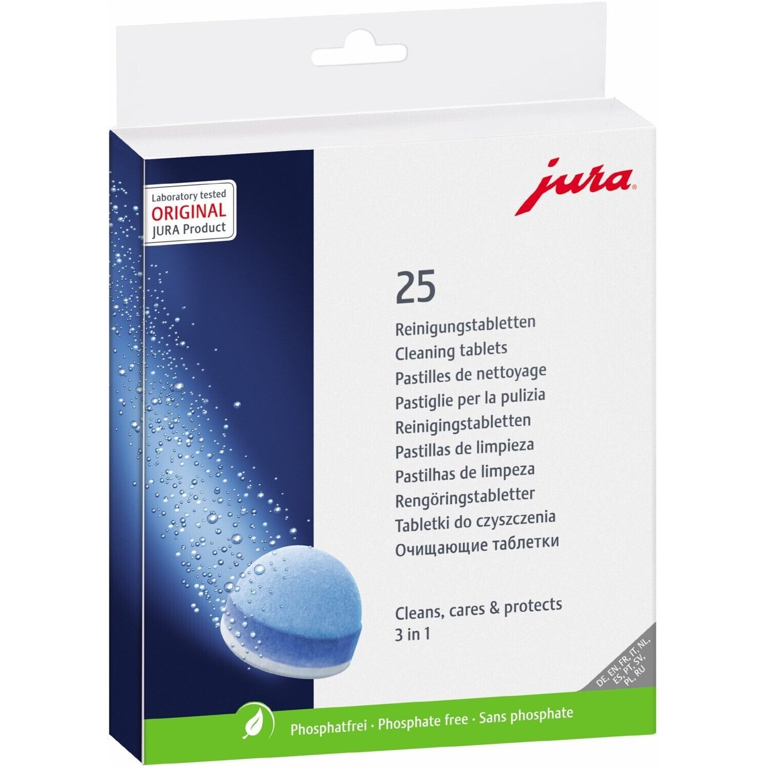 Jura 25045 3-Phasen-Reinigungstabletten 25 Stück
