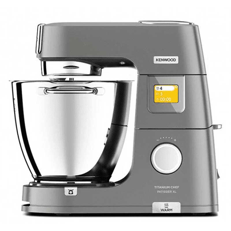 Kenwood KWL90.004SI Titanium Chef XL Küchenmaschine silber