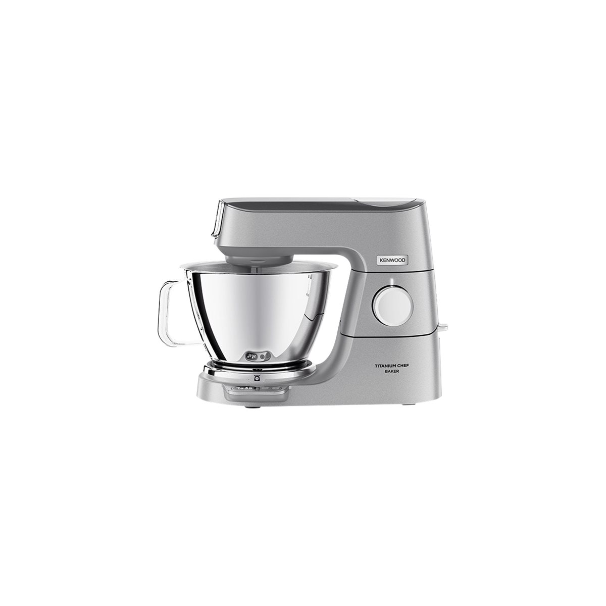 Kenwood KVC85.004SI Titanium Chef Baker Küchenmaschine silber