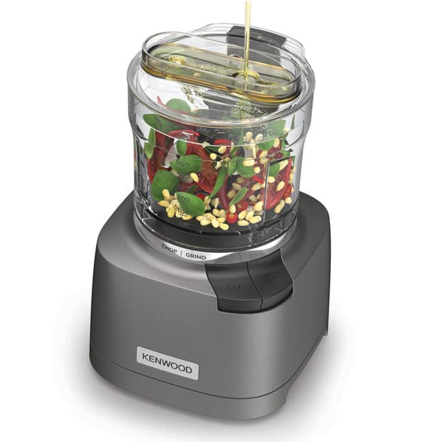 Kenwood Duo Prep 2-in-1 CHP80.000SI Multi-Zerkleinerer & Mahler silber