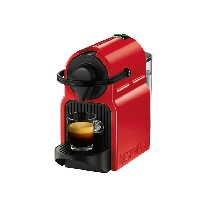 Krups Nespresso Inissia XN1005 Kapselmaschine kirschrot