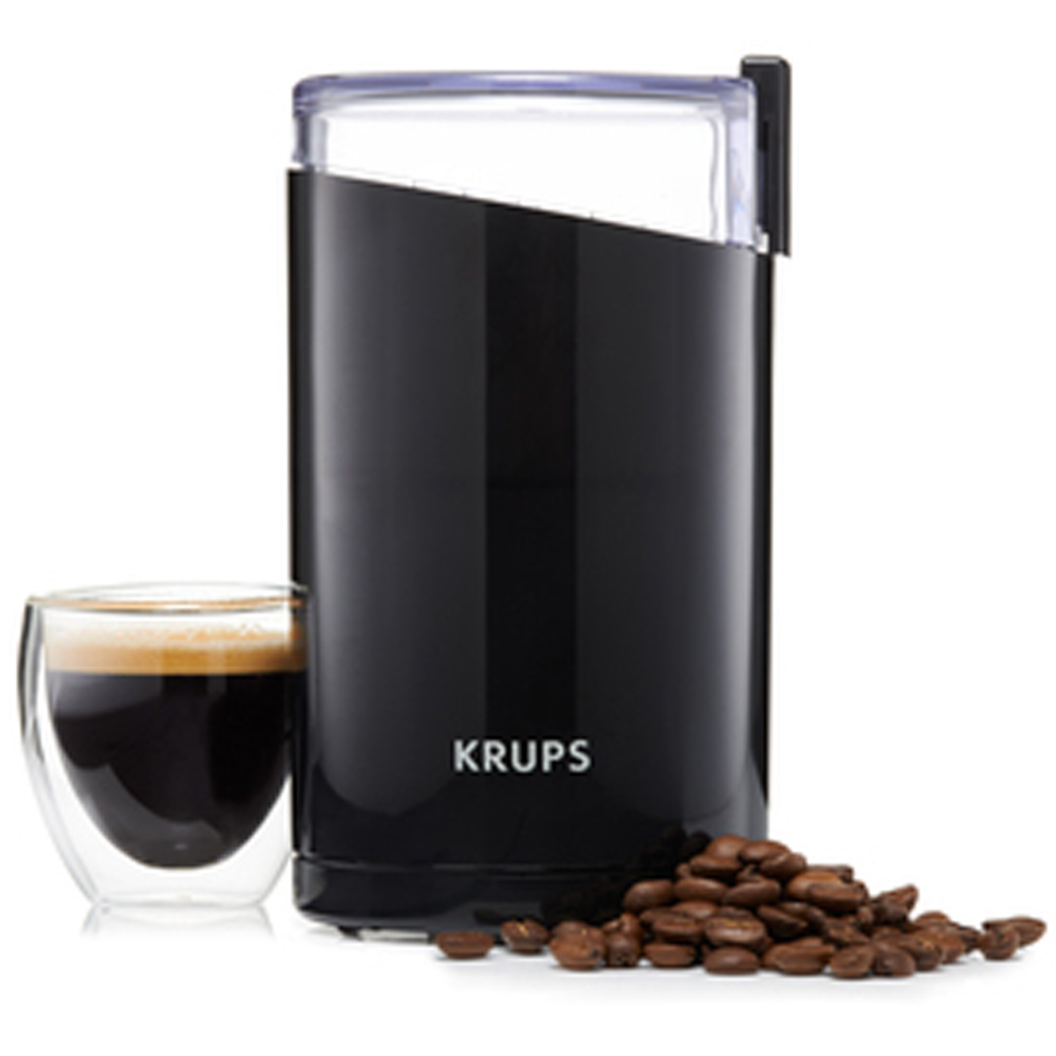 Krups F20342 Kaffeemühle und Gewürzmühle schwarz