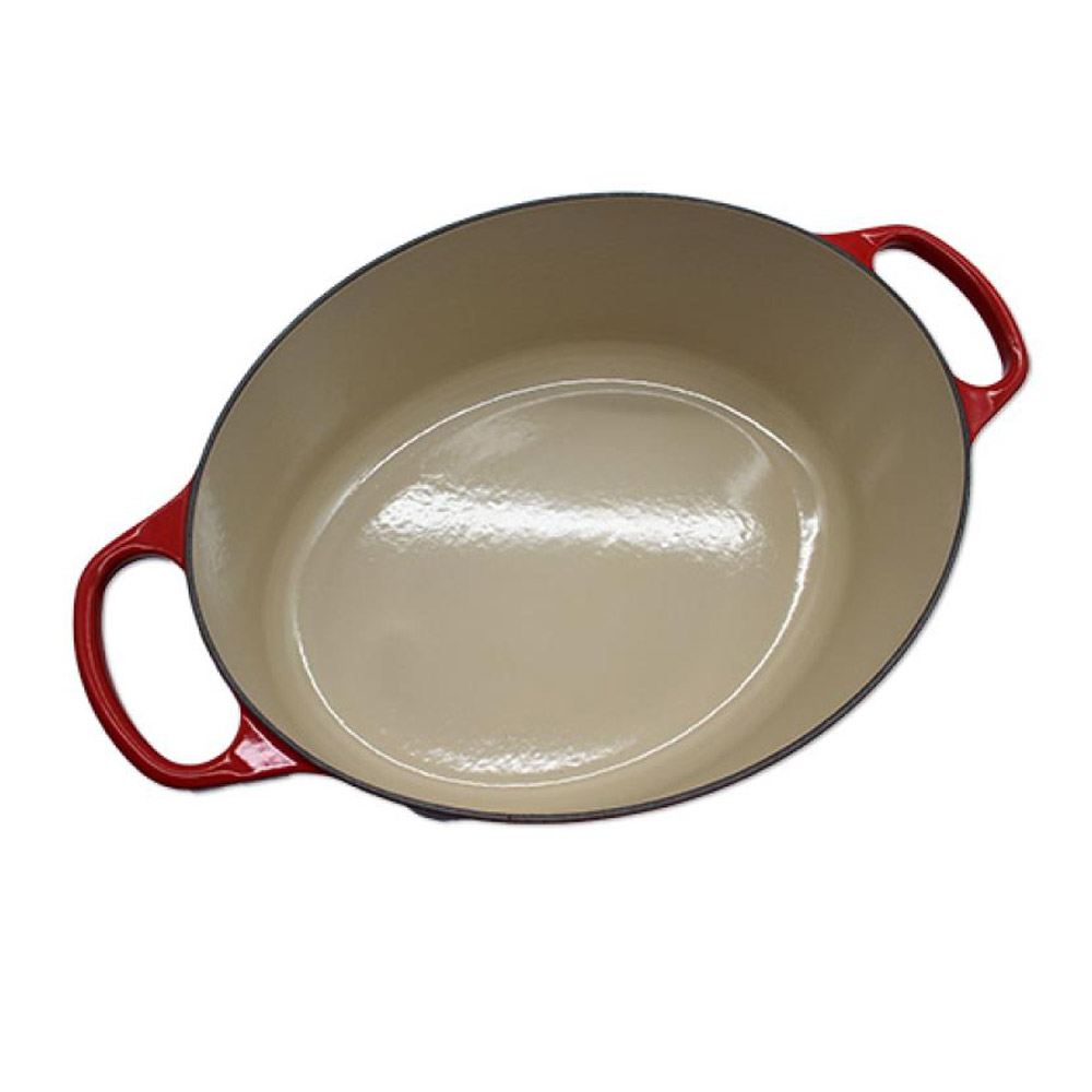 Le Creuset Signature Bräter oval 35 cm kirschrot