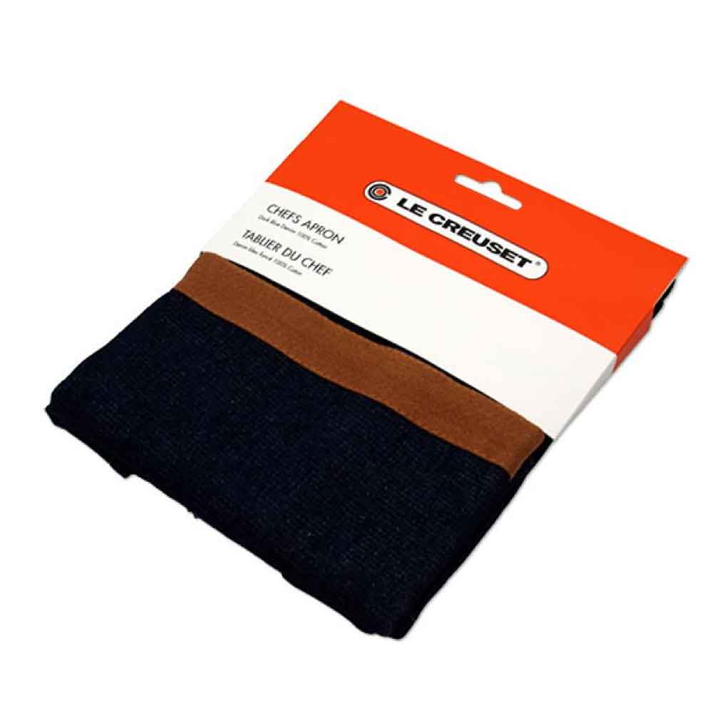 Le Creuset Küchenschürze 88 cm lang Dark Blue