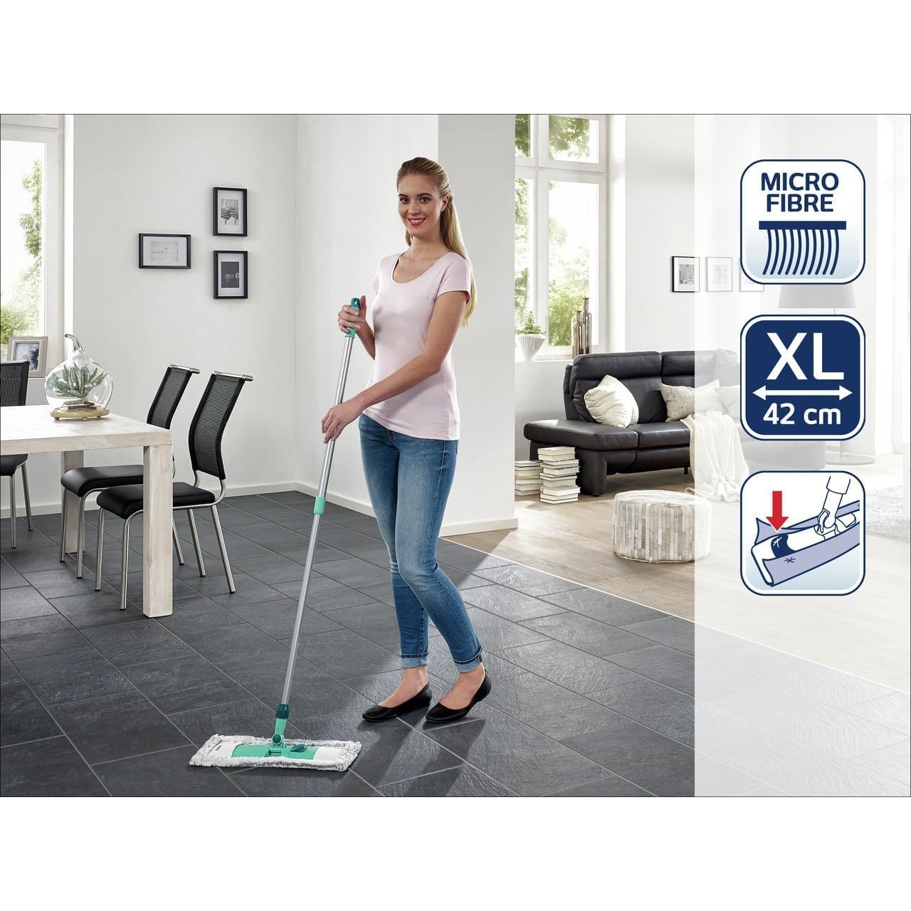 Leifheit Classic XL microfibre Bodenwischer 42cm