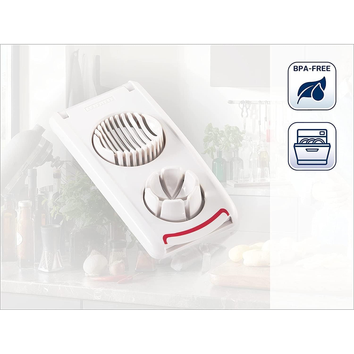 Leifheit ComfortLine Combi Eierschneider weiß