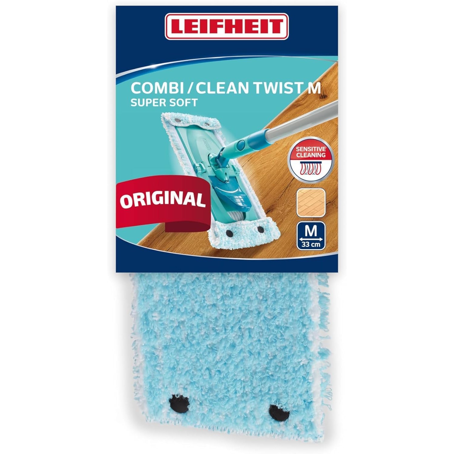 Leifheit CLEAN TWIST M super soft Wischbezug