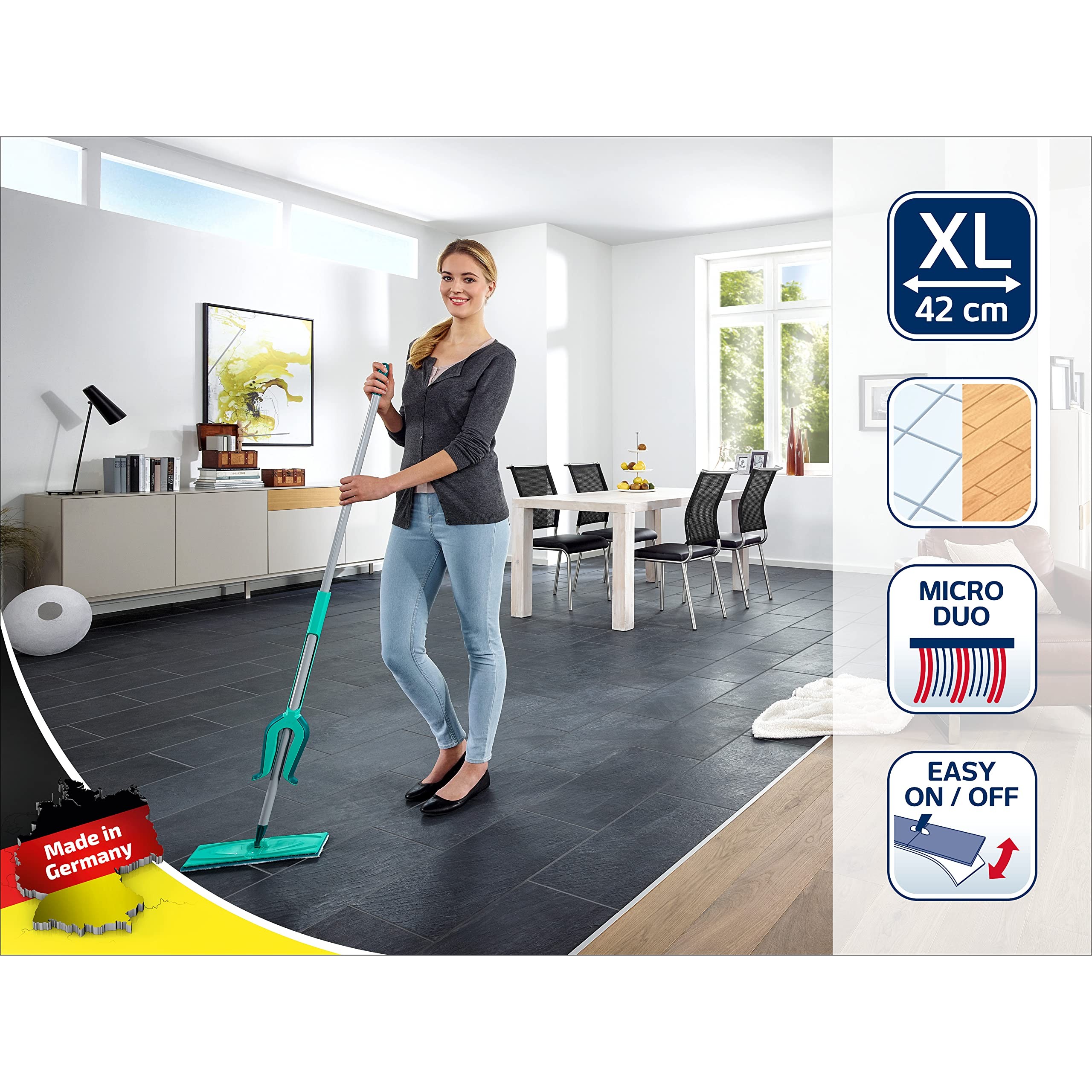 Leifheit Picobello S micro duo Bodenwischer