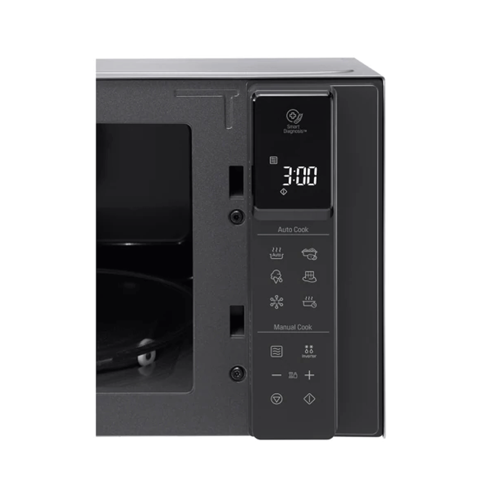 LG MS2595CIS Mikrowelle mit Smart Inverter Technologie silber