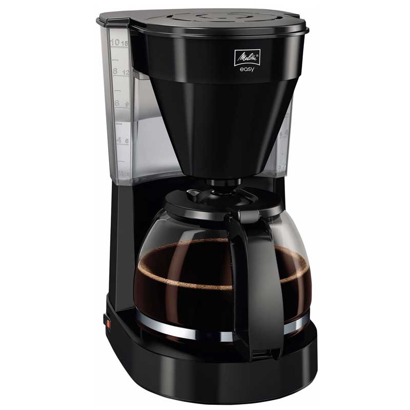 Melitta Easy 1023-02 Filter-Kaffeemaschine aus Kunststoff schwarz